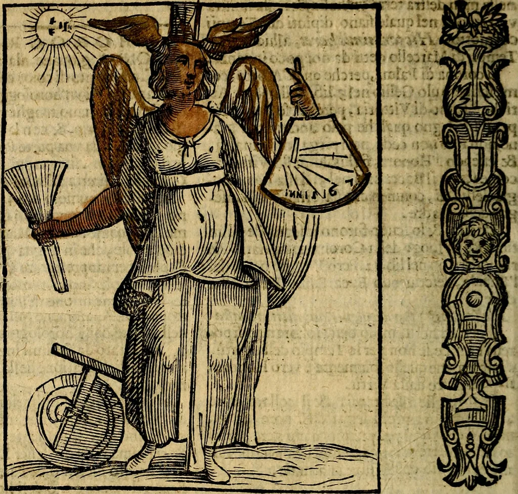 An illustration from Della piu che novissima iconologia, 1630, leaf 405