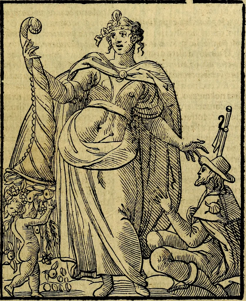 An illustration from Della piu che novissima iconologia, 1630, leaf 412