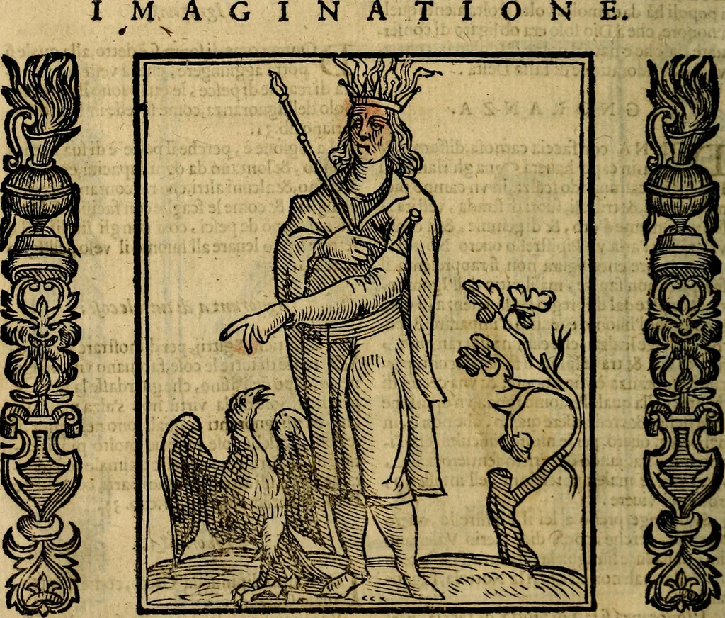 An illustration from Della piu che novissima iconologia, 1630, leaf 419