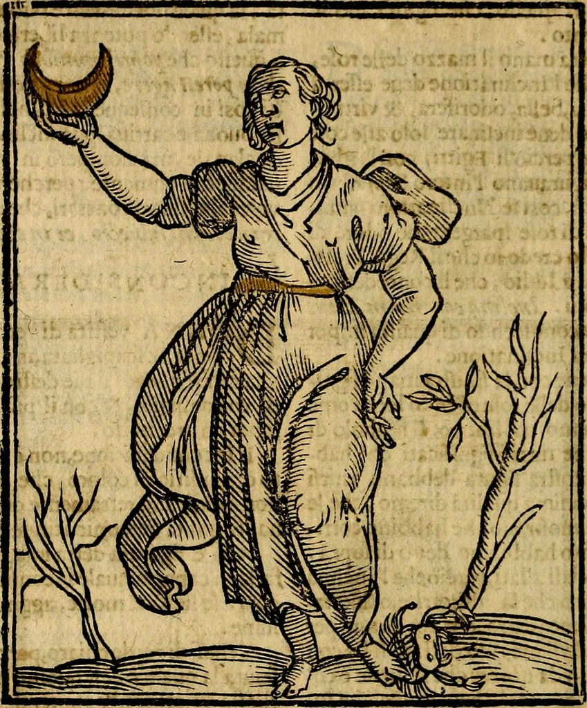 An illustration from Della piu che novissima iconologia, 1630, leaf 425