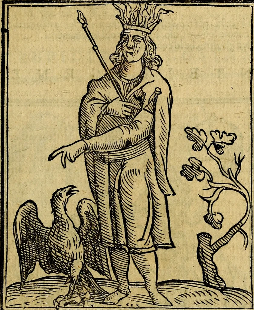 An illustration from Della piu che novissima iconologia, 1630, leaf 440