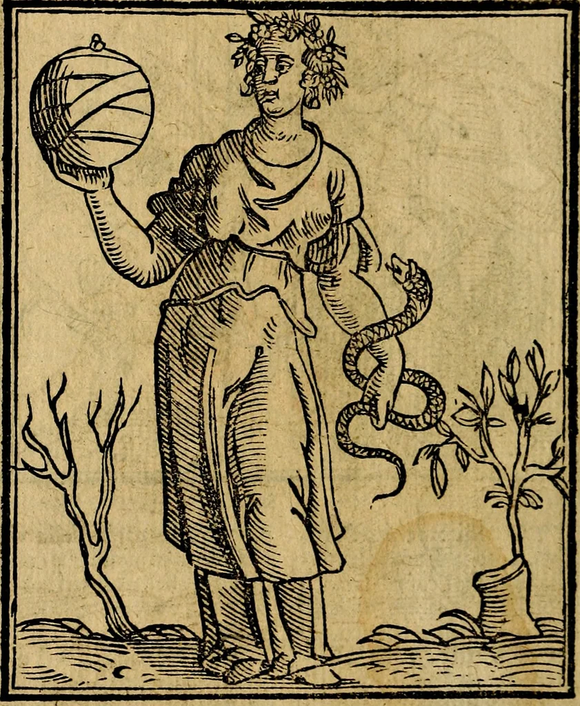 An illustration from Della piu che novissima iconologia, 1630, leaf 441