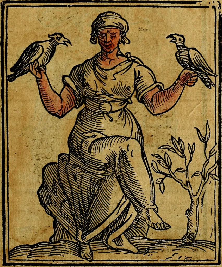 An illustration from Della piu che novissima iconologia, 1630, leaf 454