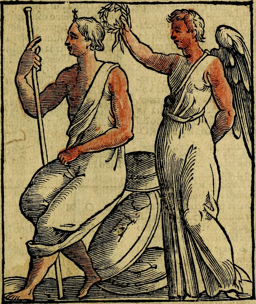 An illustration from Della piu che novissima iconologia, 1630, leaf 462