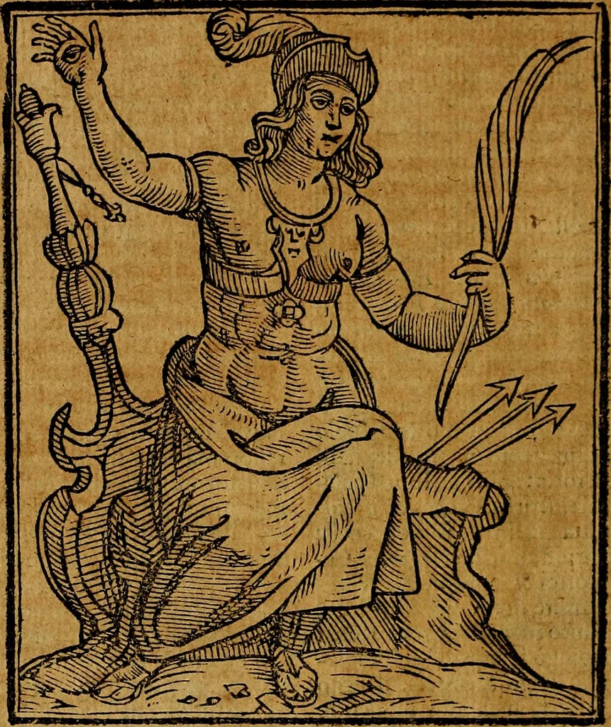 An illustration from Della piu che novissima iconologia, 1630, leaf 475