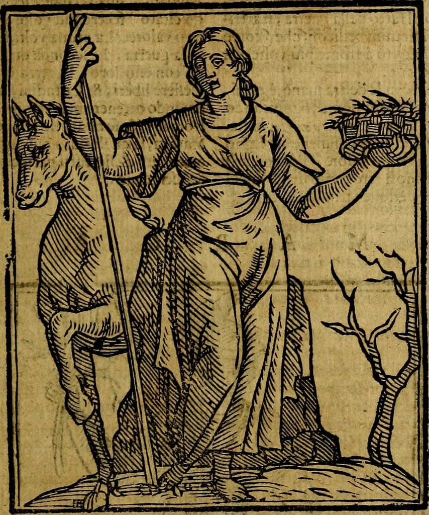 An illustration from Della piu che novissima iconologia, 1630, leaf 488