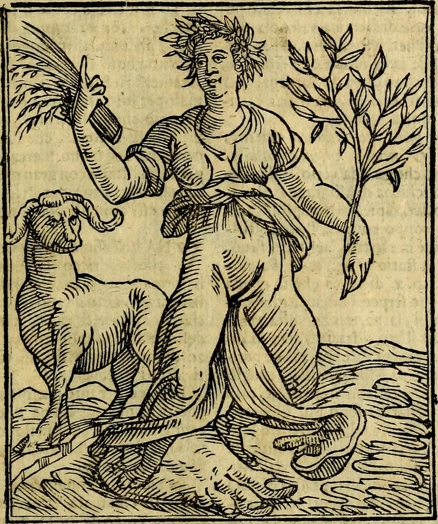 An illustration from Della piu che novissima iconologia, 1630, leaf 518