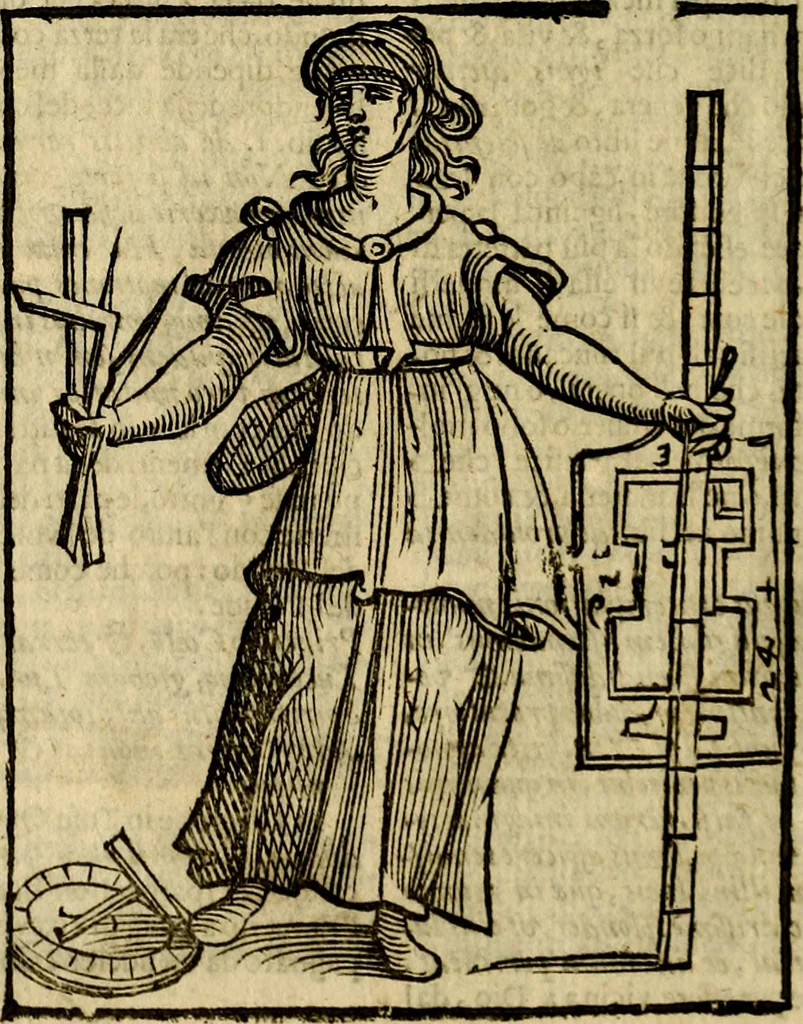 An illustration from Della piu che novissima iconologia, 1630, leaf 525