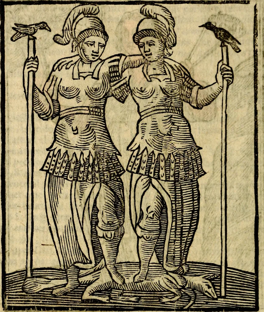 An illustration from Della piu che novissima iconologia, 1630, leaf 529