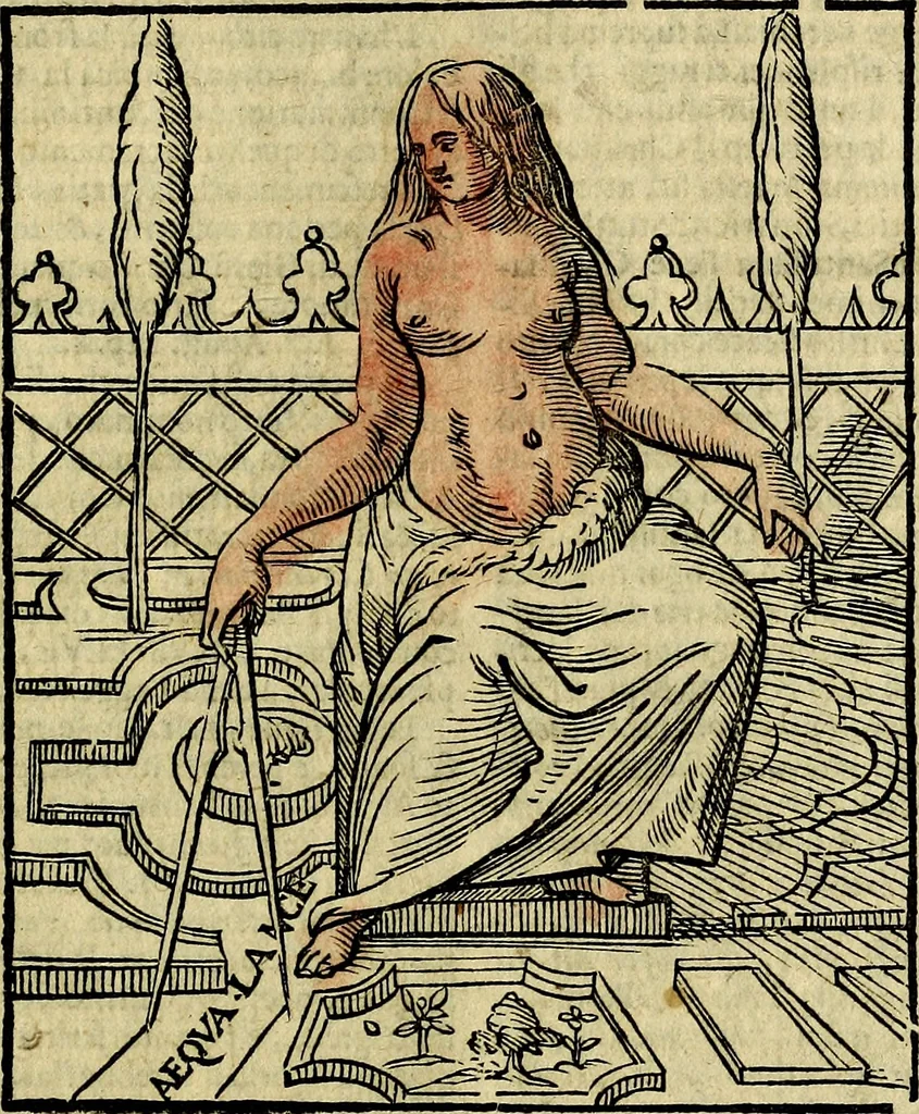 An illustration from Della piu che novissima iconologia, 1630, leaf 532