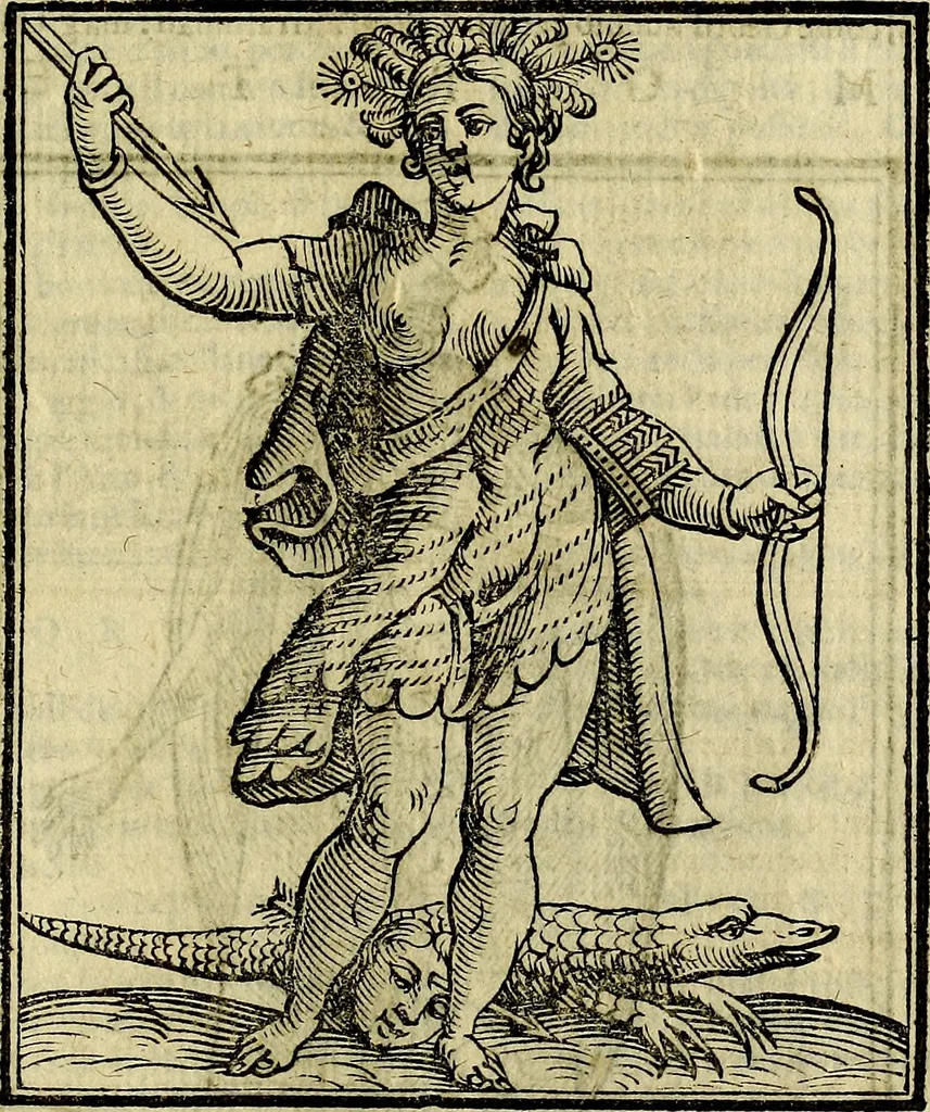 An illustration from Della piu che novissima iconologia, 1630, leaf 588