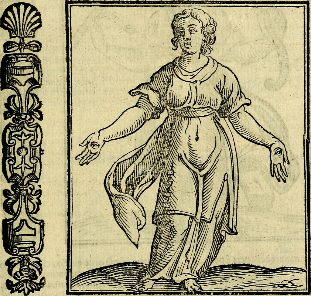 An illustration from Della piu che novissima iconologia, 1630, leaf 622