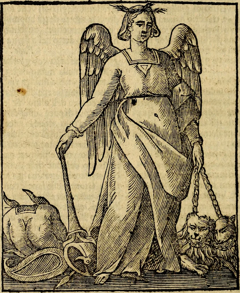 An illustration from Della piu che novissima iconologia, 1630, leaf 639
