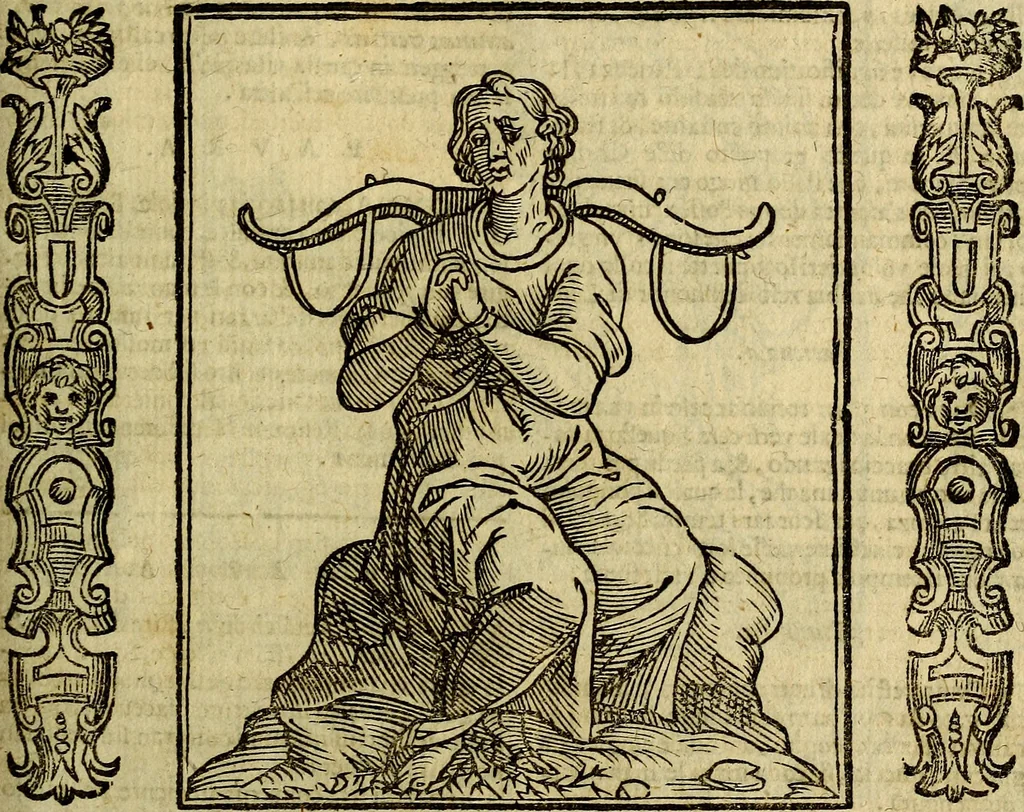 An illustration from Della piu che novissima iconologia, 1630, leaf 646