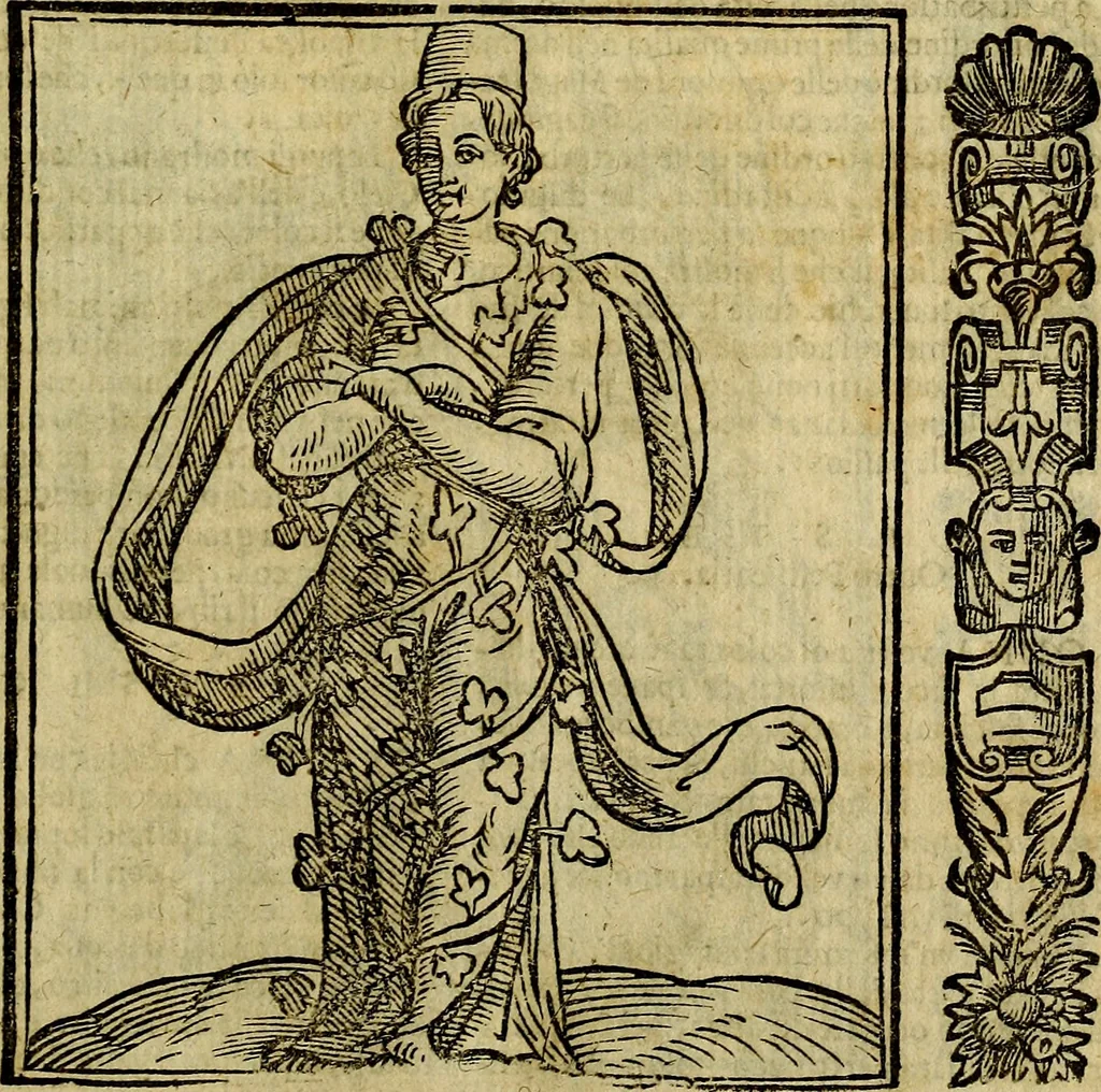 An illustration from Della piu che novissima iconologia, 1630, leaf 658