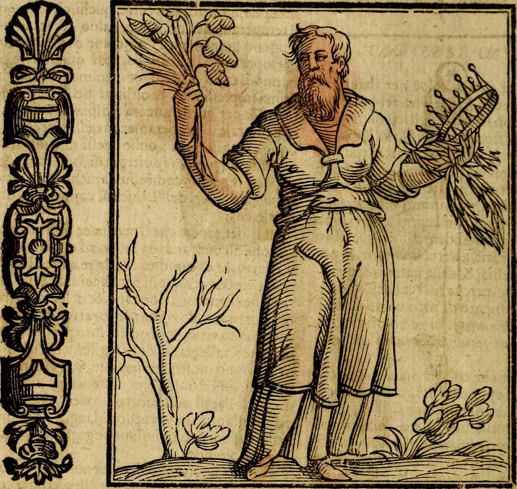 An illustration from Della piu che novissima iconologia, 1630, leaf 679