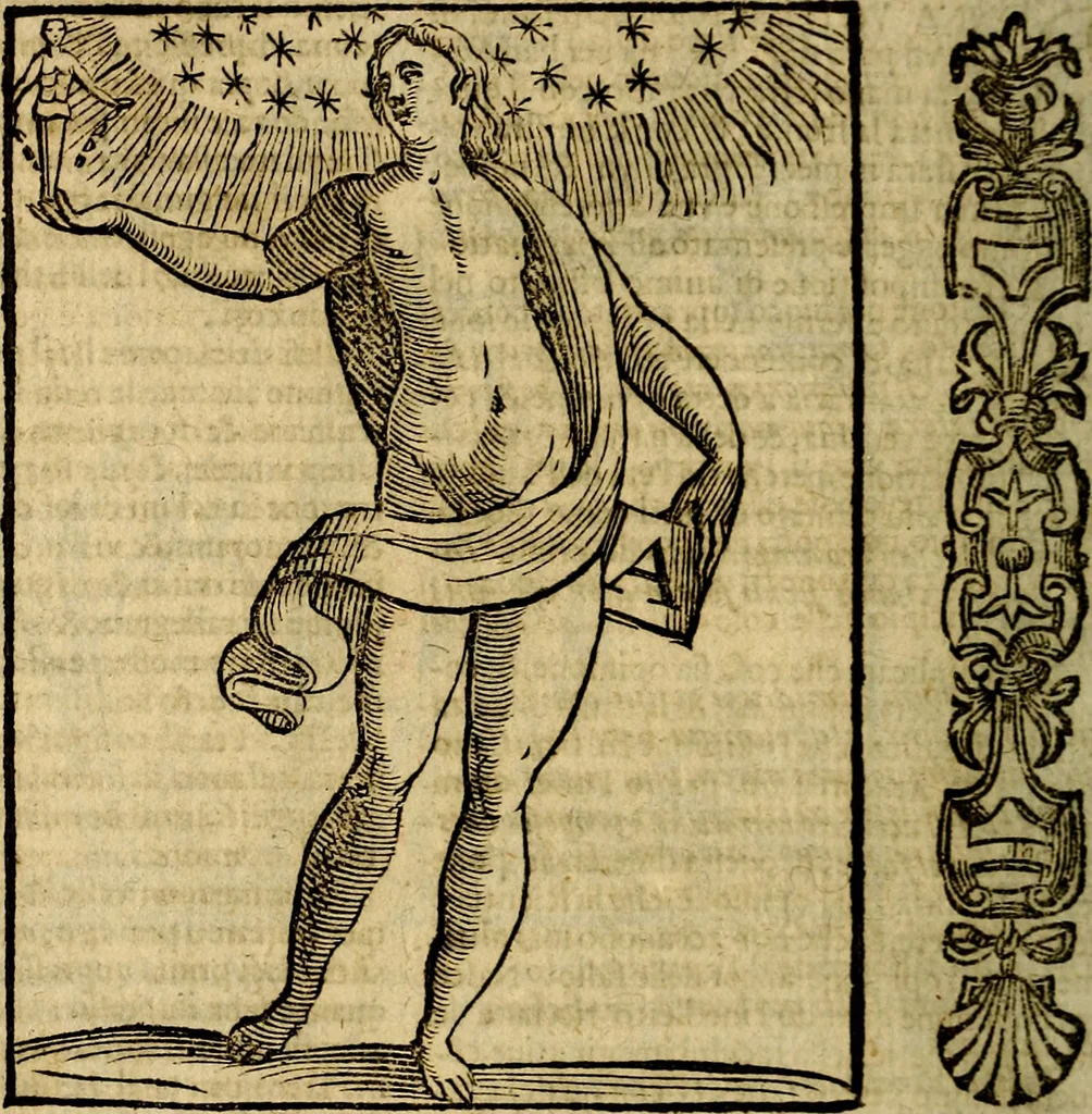 An illustration from Della piu che novissima iconologia, 1630, leaf 681