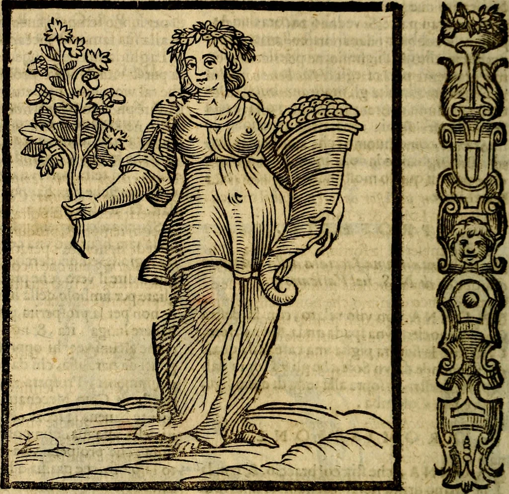 An illustration from Della piu che novissima iconologia, 1630, leaf 685