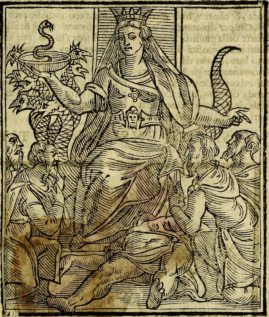 An illustration from Della piu che novissima iconologia, 1630, leaf 712