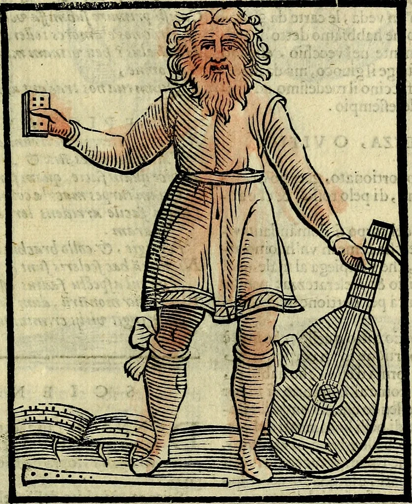 An illustration from Della piu che novissima iconologia, 1630, leaf 740