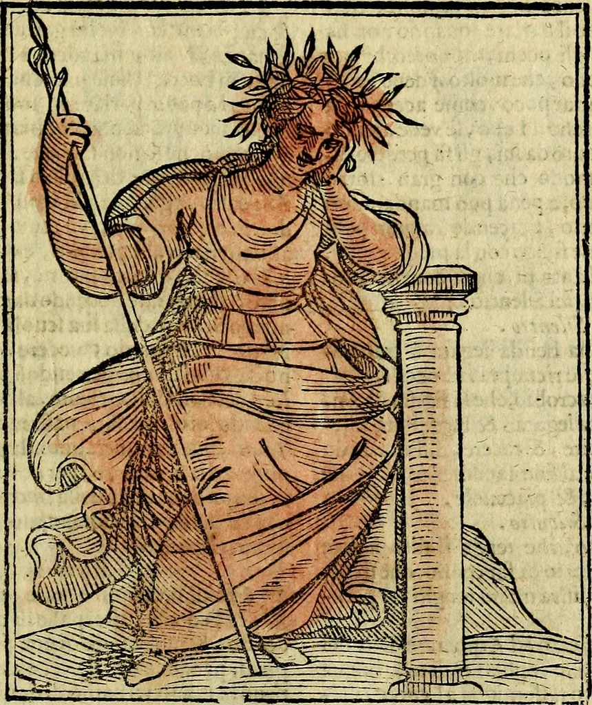 An illustration from Della piu che novissima iconologia, 1630, leaf 760