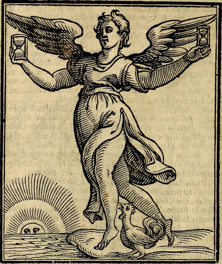 An illustration from Della piu che novissima iconologia, 1630, leaf 773