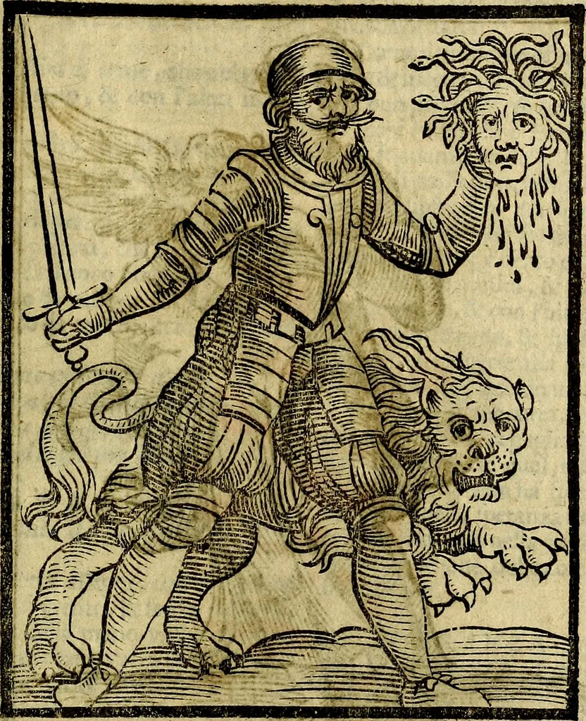 An illustration from Della piu che novissima iconologia, 1630, leaf 782