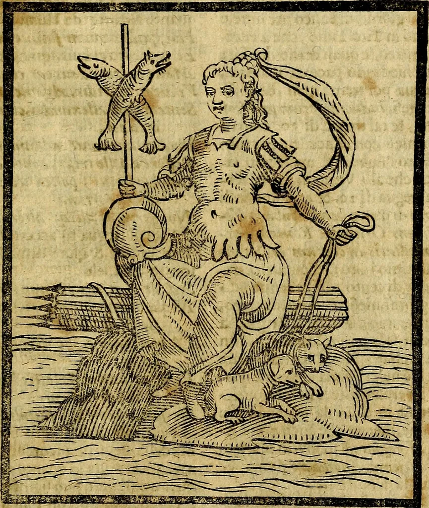 An illustration from Della piu che novissima iconologia, 1630, leaf 826