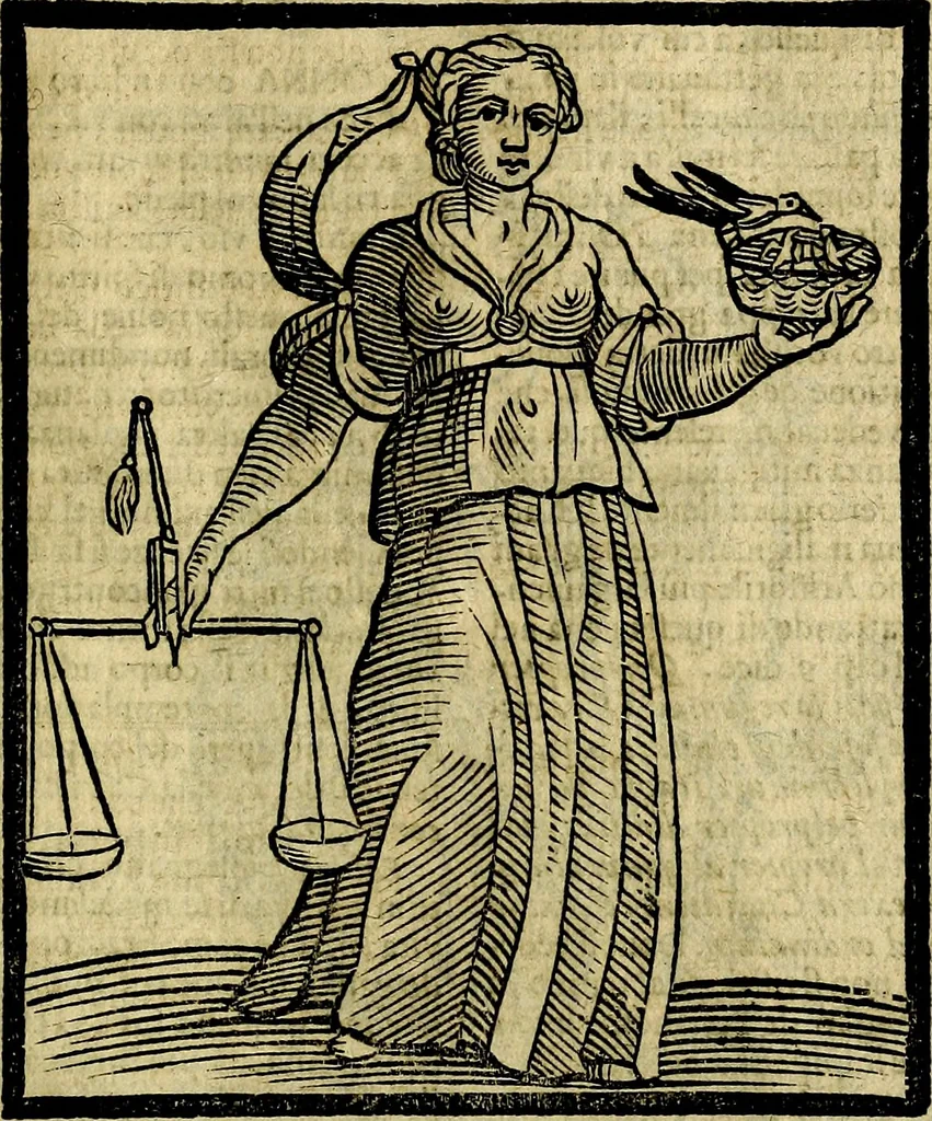 An illustration from Della piu che novissima iconologia, 1630, leaf 866