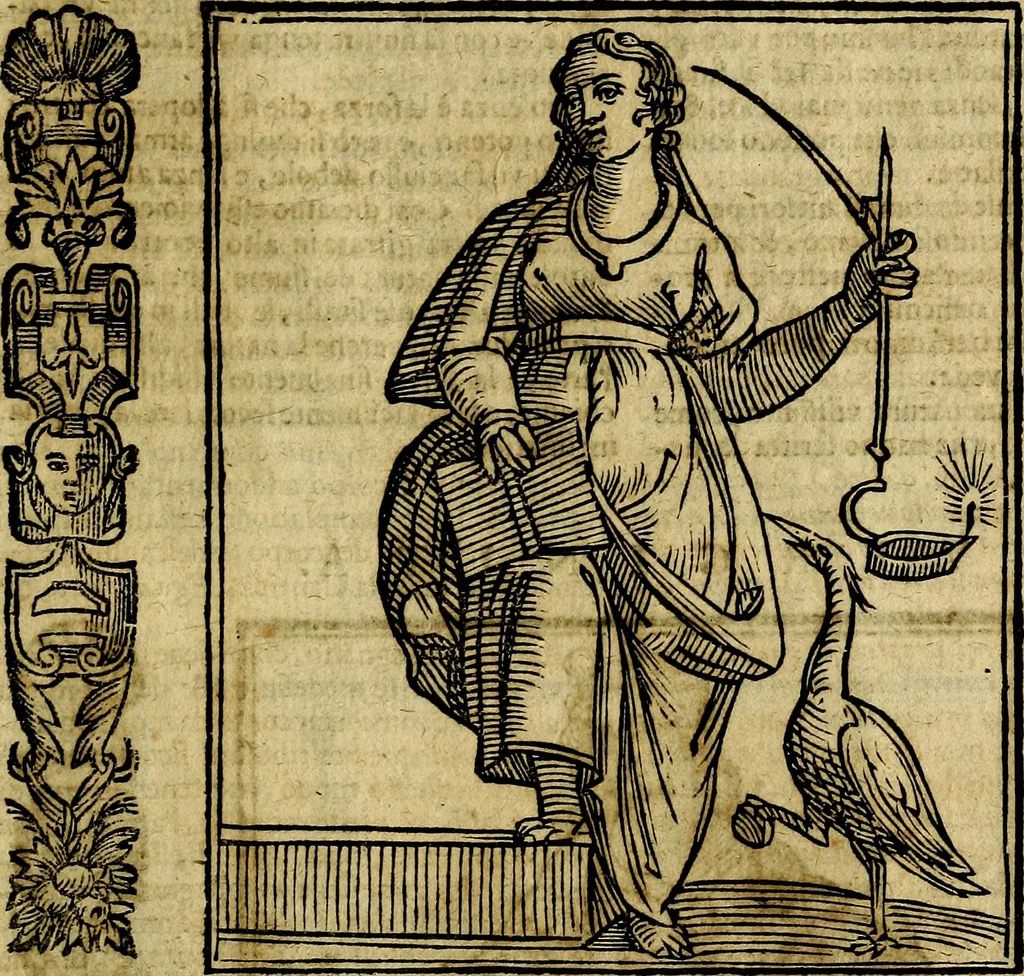 An illustration from Della piu che novissima iconologia, 1630, leaf 868