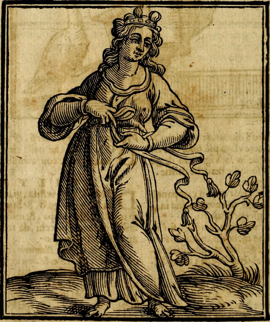 An illustration from Della piu che novissima iconologia, 1630, leaf 869