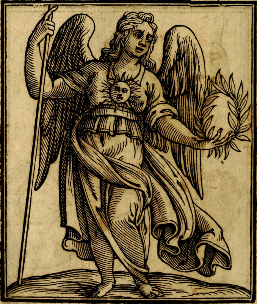 An illustration from Della piu che novissima iconologia, 1630, leaf 871