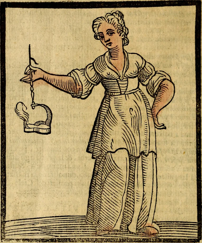 An illustration from Della piu che novissima iconologia, 1630, leaf 879