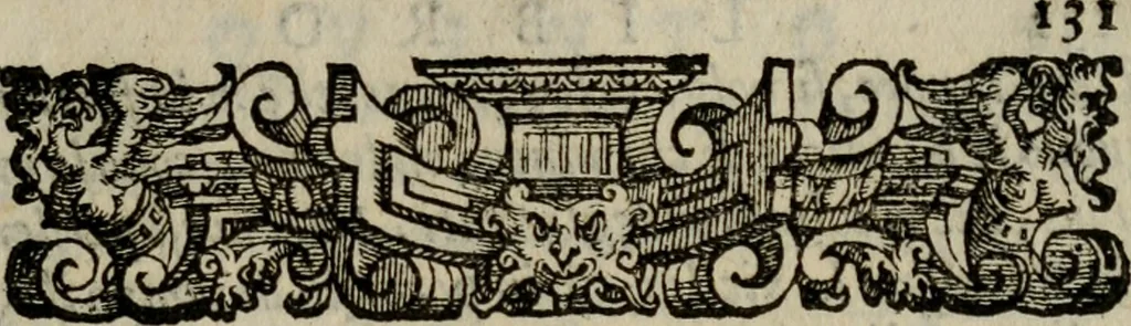 An illustration from Della ragione di stato, libri dieci. Con tre libri delle cause della grandezza delle città. Del Sig. Giovanni Botero Benese. Di nuouo in questa impressione, mutati alcuni luoghi dall' istesso autore, & accresciuti di diuersi discorsi .., 1598, leaf 176