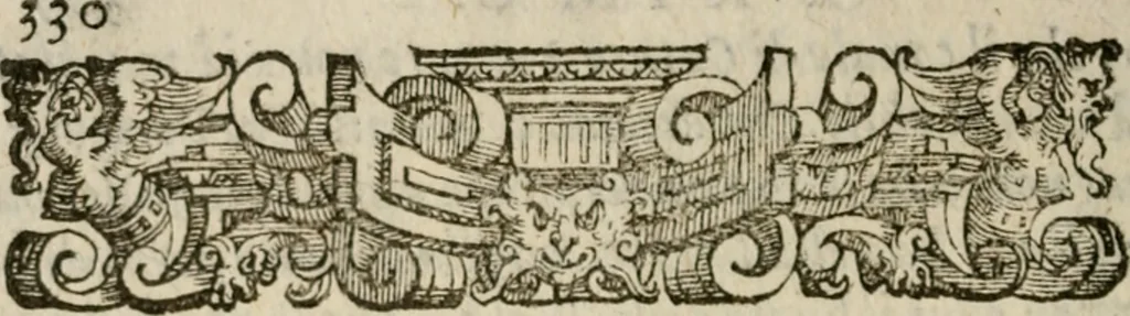 An illustration from Della ragione di stato, libri dieci. Con tre libri delle cause della grandezza delle città. Del Sig. Giovanni Botero Benese. Di nuouo in questa impressione, mutati alcuni luoghi dall' istesso autore, & accresciuti di diuersi discorsi .., 1598, leaf 375