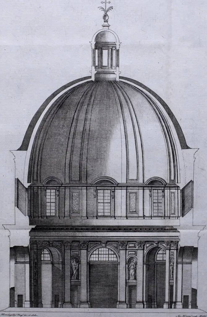 An illustration from Dell'architettura ; dialogi, 1770, leaf 109
