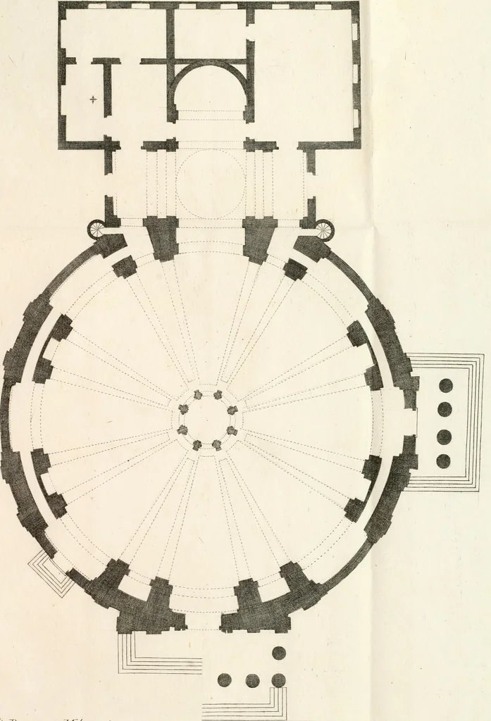 An illustration from Dell'architettura : dialogi, 1770, leaf 104