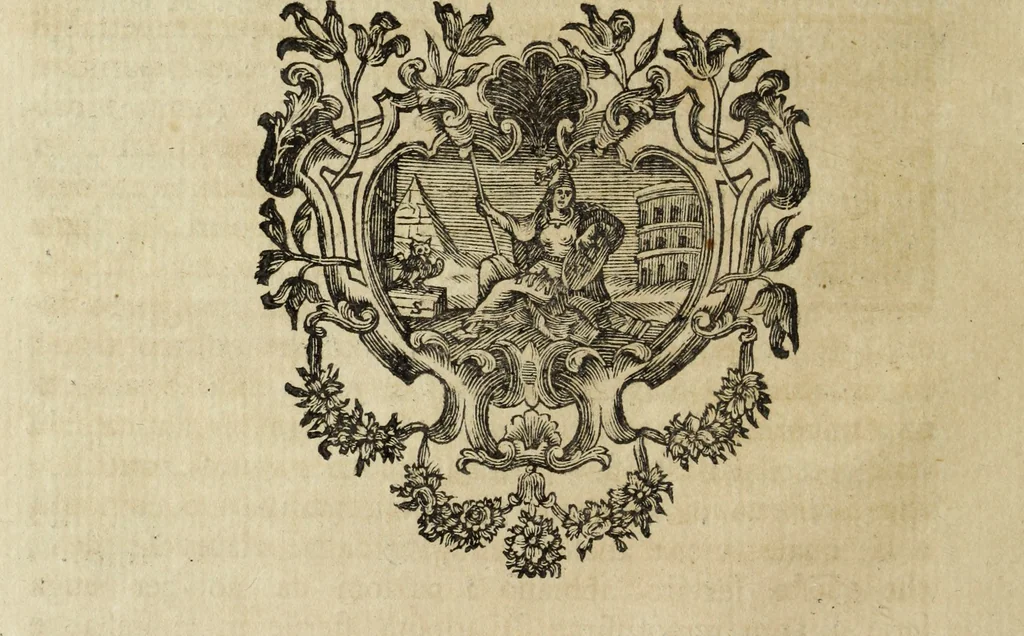 An illustration from Della religione de' gentili per riguardo ad alcuni animali e specialmente a' topi : dissertazione indirizzata ad illustrare un' antica statua, ed a servire per la migliore intelligenza di alcuni passi della storia profana e della corrispondenza loro colla storia sacra, 1771, leaf 111