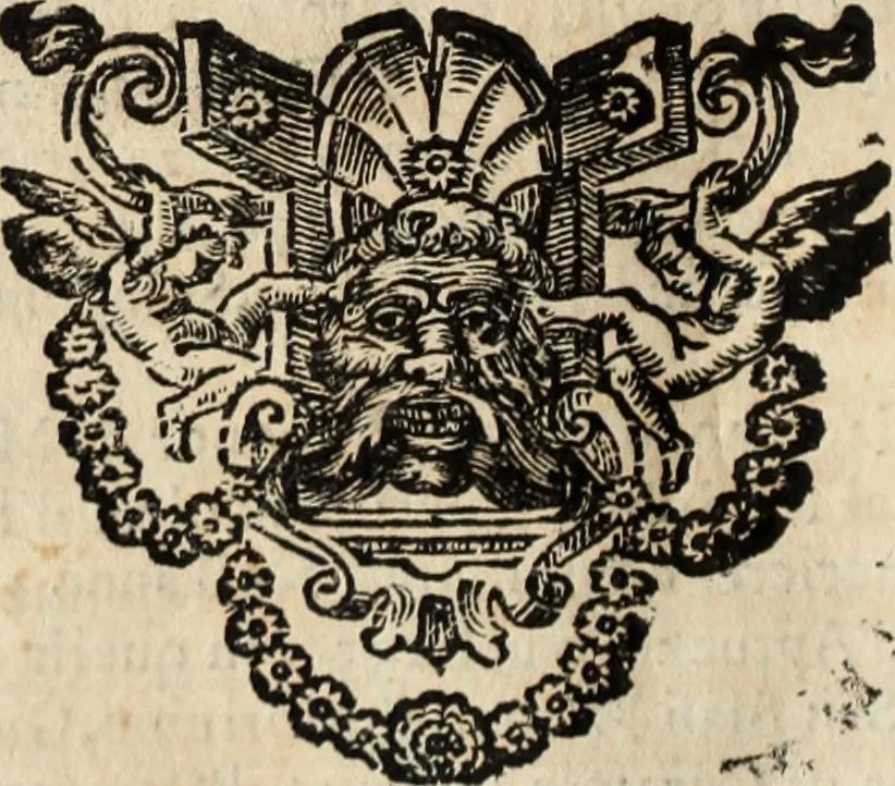 An illustration from Dell'armi, overo insegne dei nobili, ove sono i discorsi d'alcune famiglie, così spente, come vive del regno di Napoli : 4. et ultima impressione nella quale si suppliscono quelle famiglie che poste nella prima, erano dall'istesso autore state levate nella seconda, 1701, leaf 253