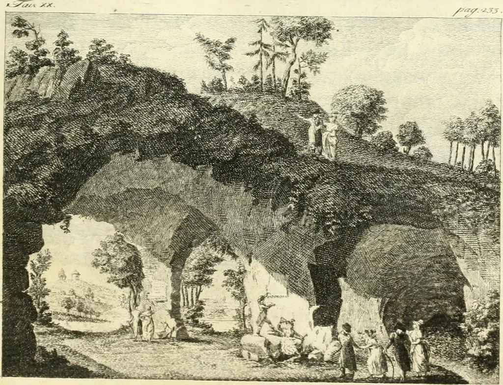 An illustration from Dell'arte dei giardini inglesi, 1800, leaf 249