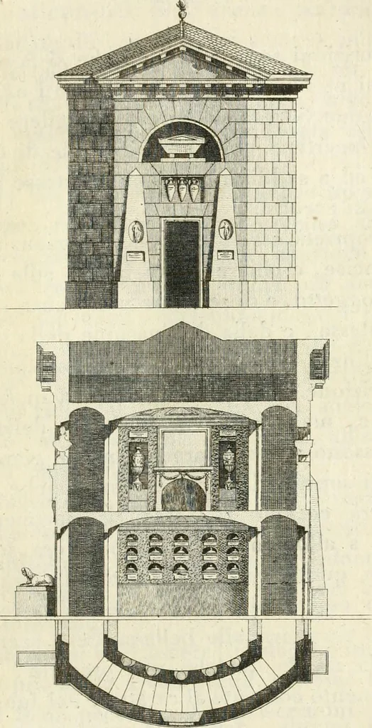 An illustration from Dell'arte dei giardini inglesi, 1800, leaf 277