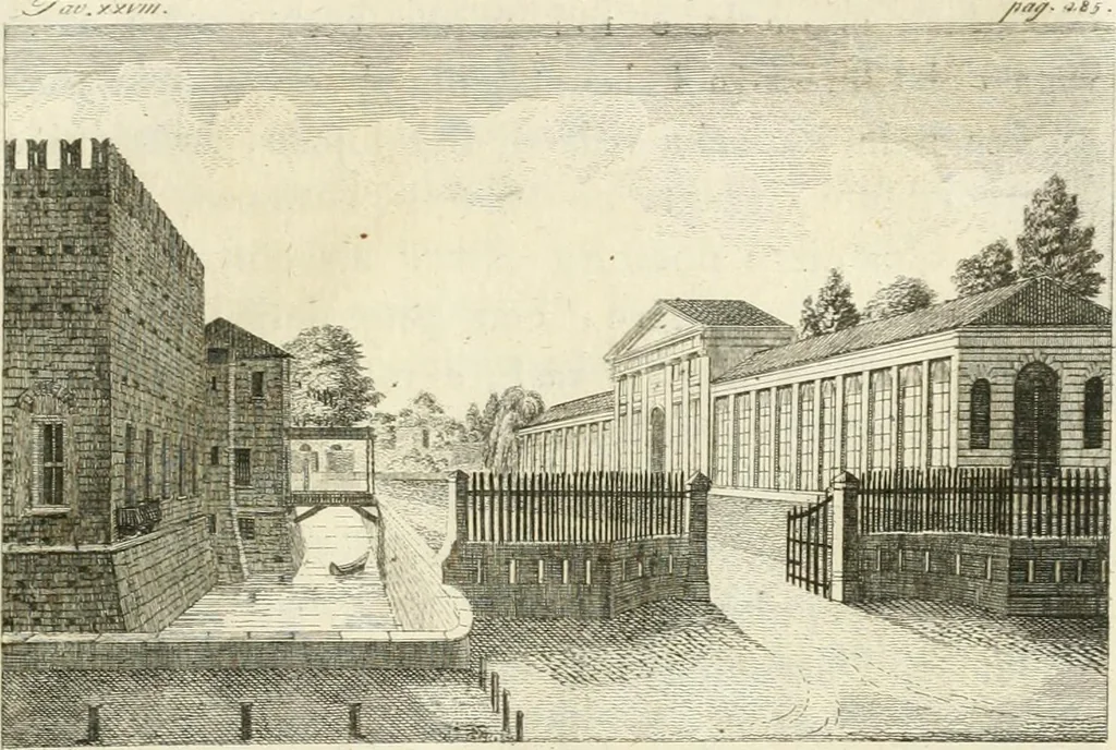 An illustration from Dell'arte dei giardini inglesi, 1800, leaf 303