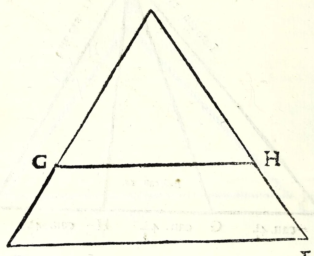 An illustration from Dell' arte del misurare, 1682, leaf 150