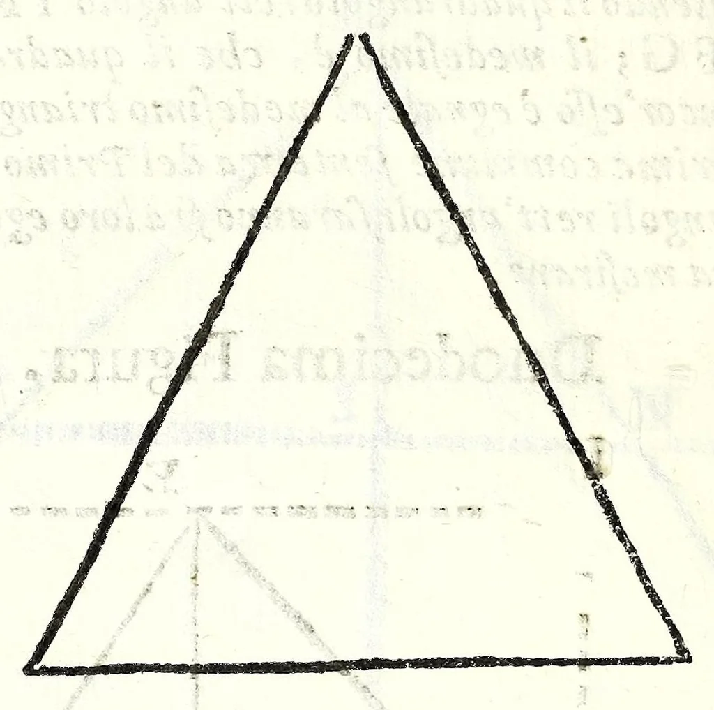 An illustration from Dell' arte del misurare, 1682, leaf 90