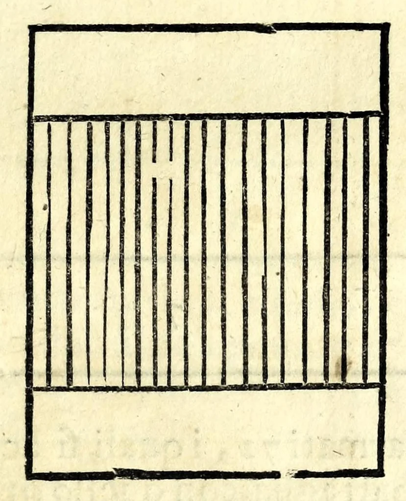 An illustration from Dell'arte militare libri cinqve : ne' qvali si tratta il modo di fortificare, offeendere [sic], et diffendere vna fortezza : et l'ordine come si debbano fare gli alloggiamenti campali & formare le battaglie : et nell'vltimo l'essamine de' bombardieri, & di far fuochi arteficiati, 1584, leaf 271