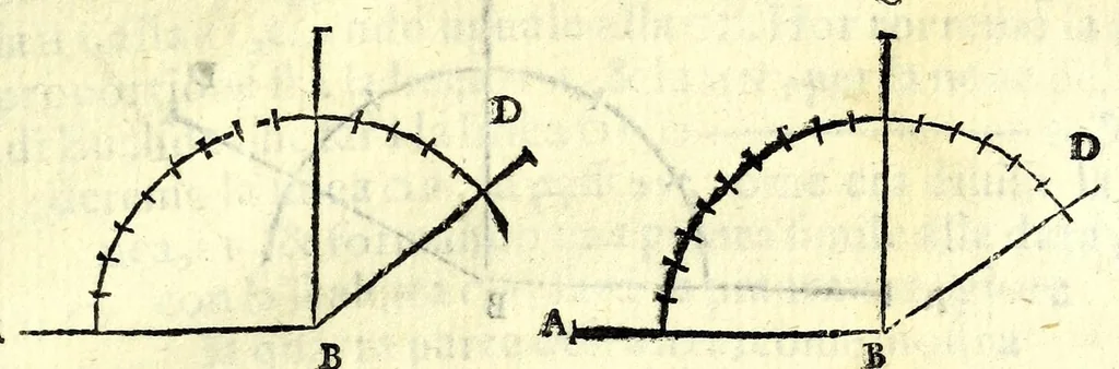 An illustration from Dell'arte militare libri cinqve : ne' qvali si tratta il modo di fortificare, offeendere [sic], et diffendere vna fortezza : et l'ordine come si debbano fare gli alloggiamenti campali & formare le battaglie : et nell'vltimo l'essamine de' bombardieri, & di far fuochi arteficiati, 1584, leaf 33
