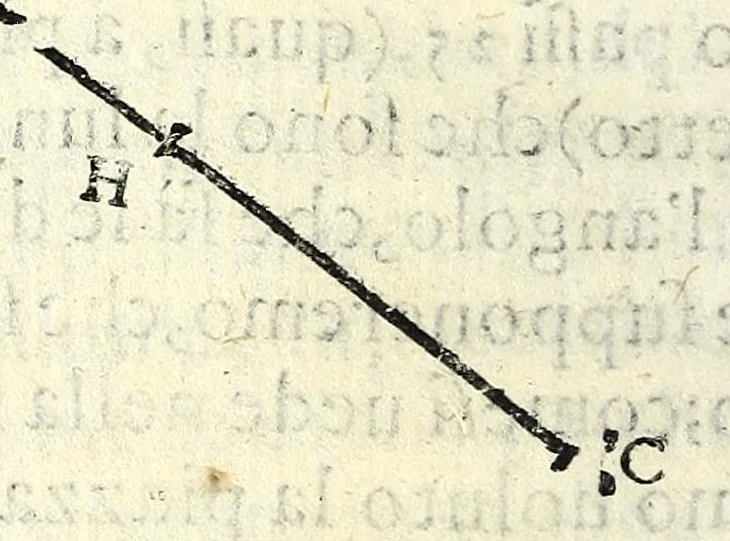 An illustration from Dell'arte militare libri cinqve : ne' qvali si tratta il modo di fortificare, offeendere [sic], et diffendere vna fortezza : et l'ordine come si debbano fare gli alloggiamenti campali & formare le battaglie : et nell'vltimo l'essamine de' bombardieri, & di far fuochi arteficiati, 1584, leaf 44