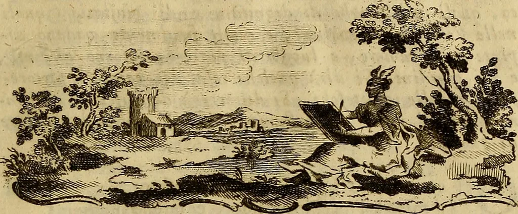 An illustration from Dell'arte pittorica libri VIII. : coll'aggiunta di Componimenti diversi, 1768, leaf 152