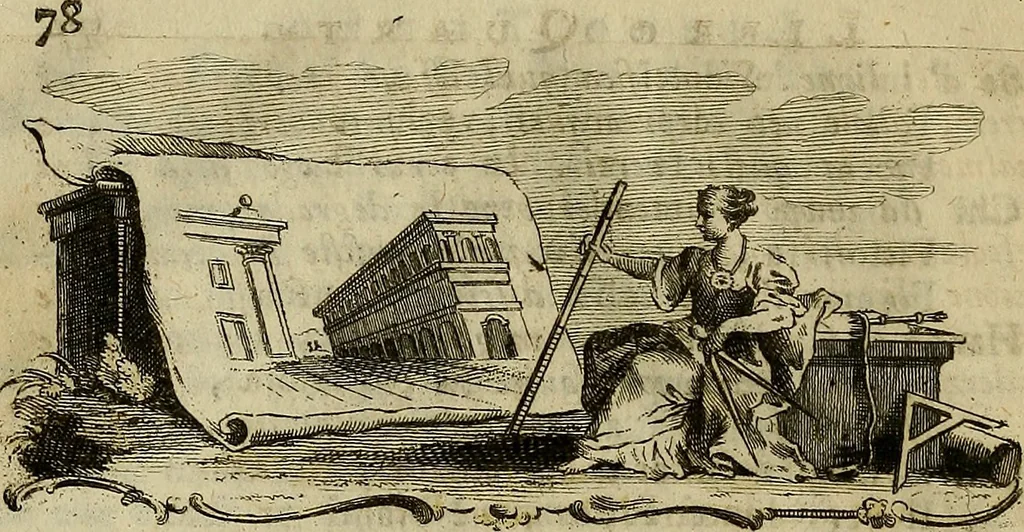 An illustration from Dell'arte pittorica libri VIII. : coll'aggiunta di Componimenti diversi, 1768, leaf 81