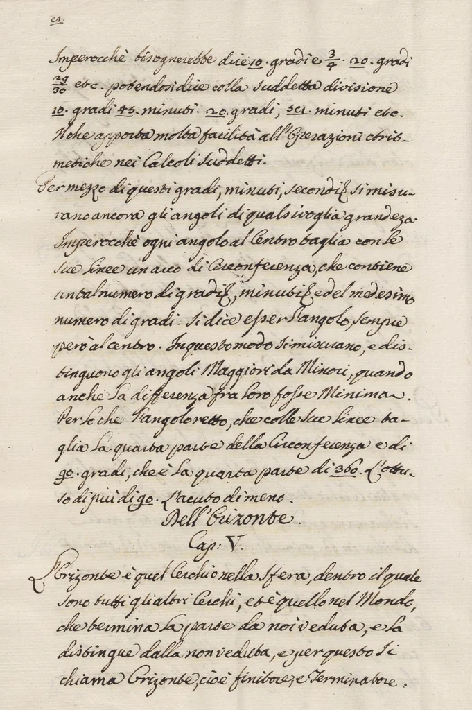 An illustration from Della sfera, leaf 10